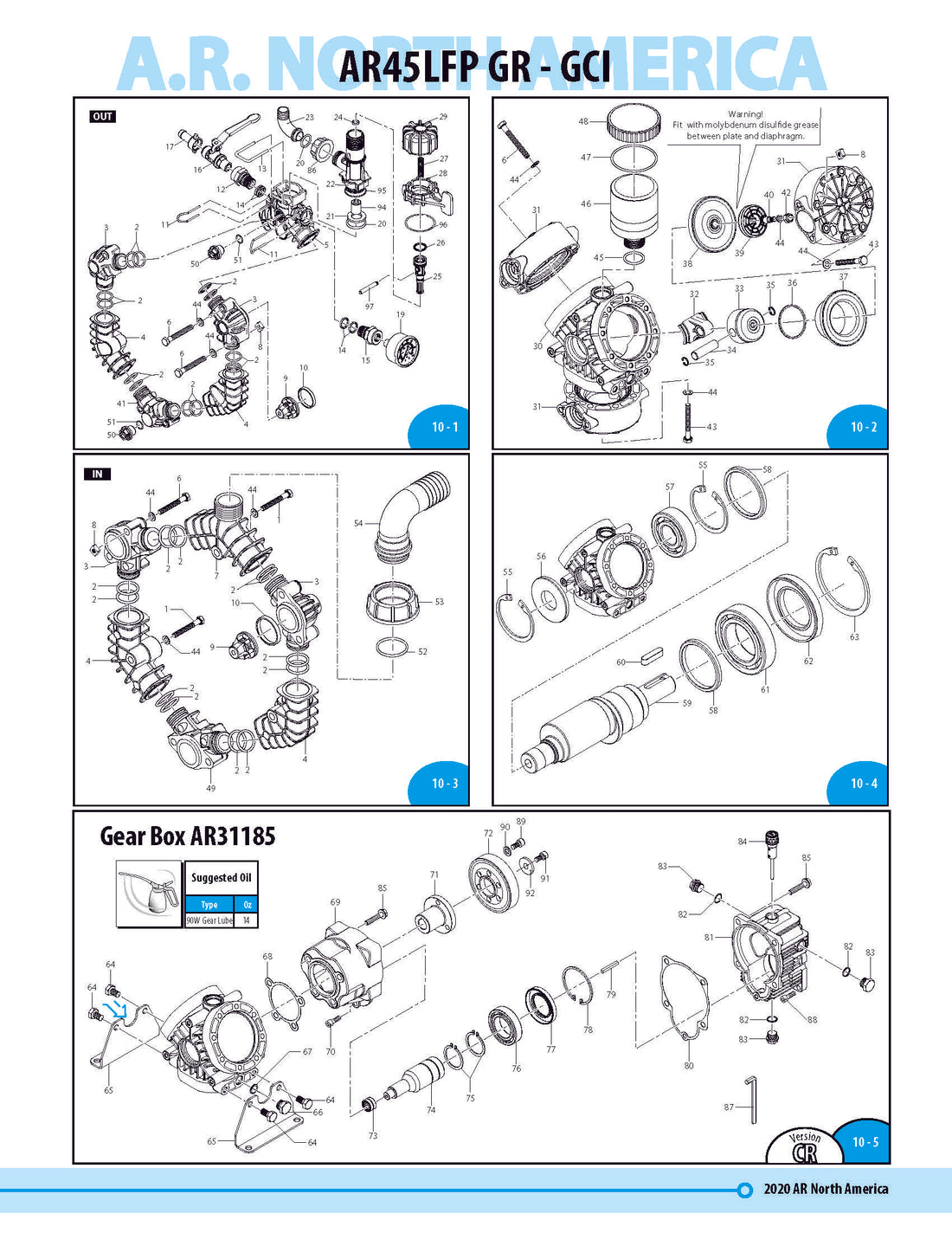 AR45 Parts Breakdown (2023 and older)