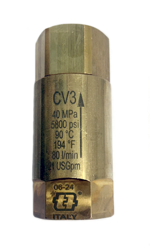 1/2" high pressure check valve 5800 psi 1/2" high pressure check valve 5800 psi