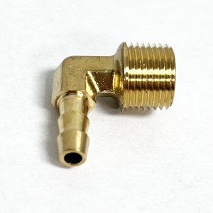 1/4" HOSE BARB X 3/8" MPT 90 degree Elbow 1/4" HOSE BARB X 3/8" MPT 90 degree Elbow