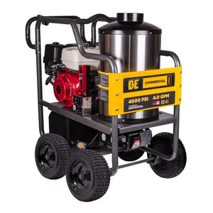 4,000 PSI - 4.0 GPM Hot Water Pressure Washer with Honda GX390 Engine and Comet Triplex Pump 4,000 PSI - 4.0 GPM Hot Water Pressure Washer with Honda GX390 Engine and Comet Triplex Pump