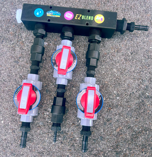 Manatee Mixing System w/ EZ BLEND Block Mount - 1/2" 3-Way Manatee Mixing System w/ EZ BLEND Block Mount - 1/2" 3-Way