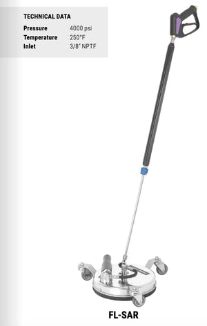 FL-SAR-300 12" Self recovery surface cleaner FL-SAR-300 12" Self recovery surface cleaner