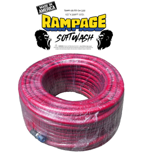 Rampage 1/2" Red 200ft Softwash Hose Rampage 1/2" Red 200ft Softwash Hose