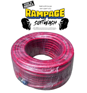 Rampage 5/8" Red 200ft Softwash Hose Rampage 5/8" Red 200ft Softwash Hose