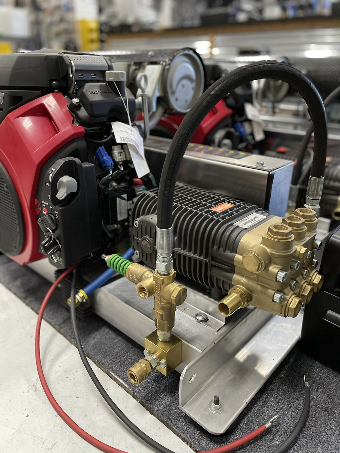 B-K1035HC Bandit 10 gpm at 3500 psi Honda IGX800 With Comet Pump