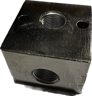 1/2 Unloader Block Mounting Block 1/2 Female Thread 22.0294 1/2 Unloader Block Mounting Block 1/2 Female Thread 22.0294