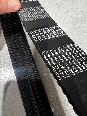 4/3VX425 Single Belt for 4 Groove Belt Drive Machine PRESSURE PRO 4/3VX425 Single Belt for 4 Groove Belt Drive Machine PRESSURE PRO