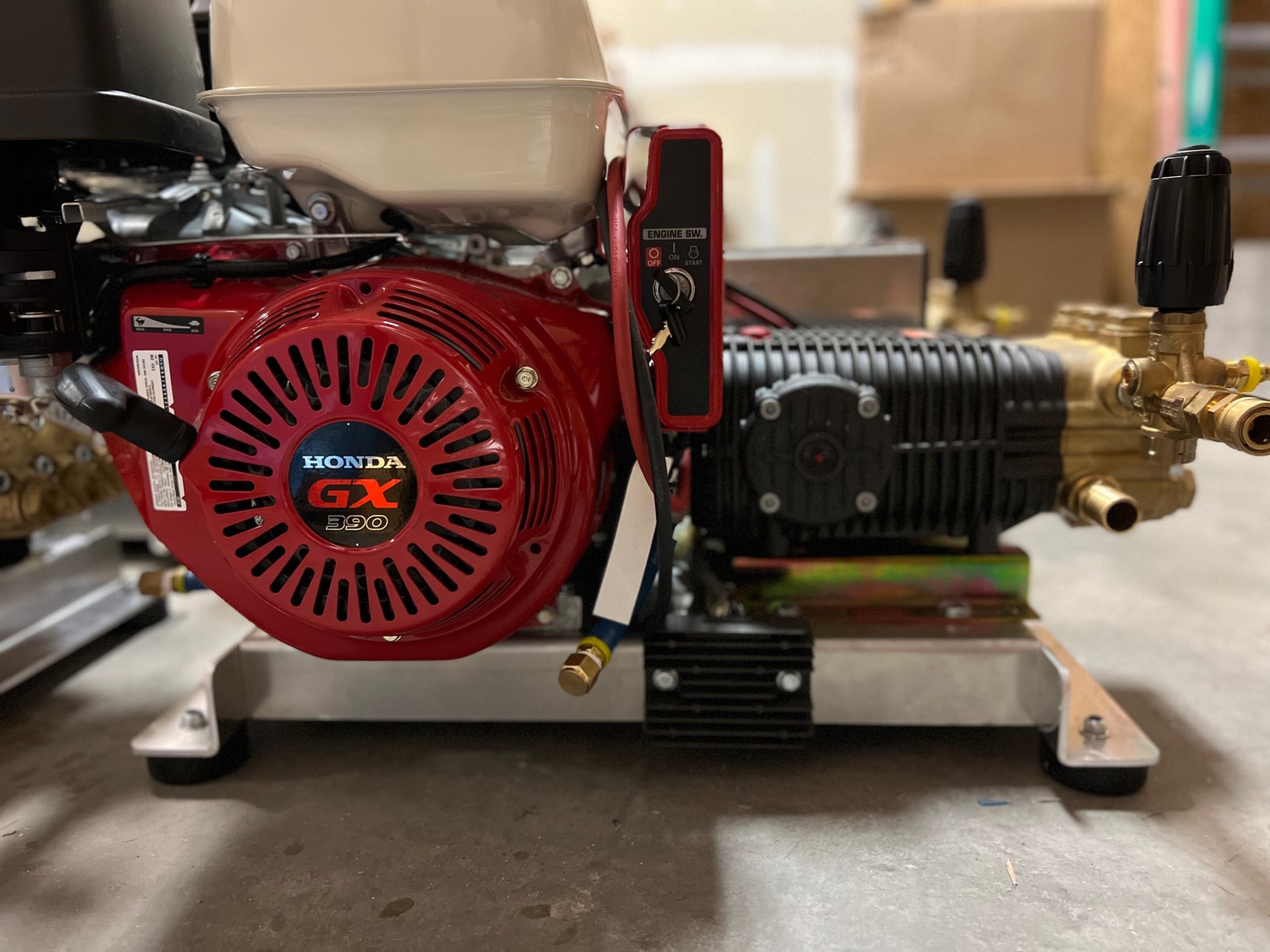 B-K8025HC Bandit 8GPM at 2500PSI Honda GX390 With Comet Pump