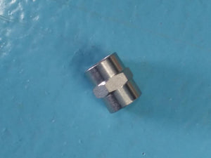 STEEL HEX COUPLER 3/8 FPT, 5000 PSI STEEL HEX COUPLER 3/8 FPT, 5000 PSI