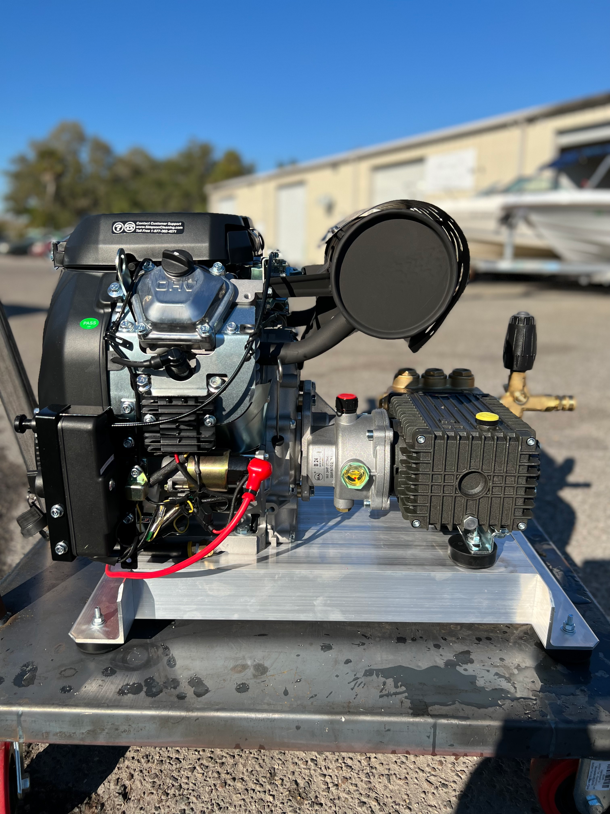 MGD-8035CG: 8GPM at 3500psi MGD with CRX 680cc with General Pump MGD-8035CG