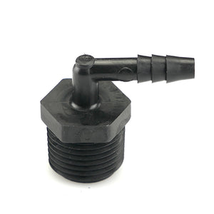 Banjo Poly Elbow 1/2" MPT x 1/4" Barb Banjo Poly Elbow 1/2" MPT x 1/4" Barb