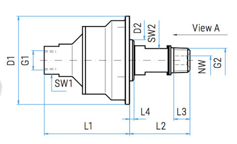 Mosmatic Surface Cleaner Swivel