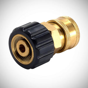 22mm Screw Plug x 3/8 Quick Connect Socket. 22mm Screw Plug x 3/8 Quick Connect Socket.
