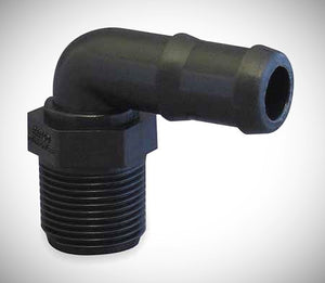 Banjo 1/2 90 Degree Barb Poly BHB050-90 *4 *12 Banjo 1/2 90 Degree Barb Poly BHB050-90 *4 *12