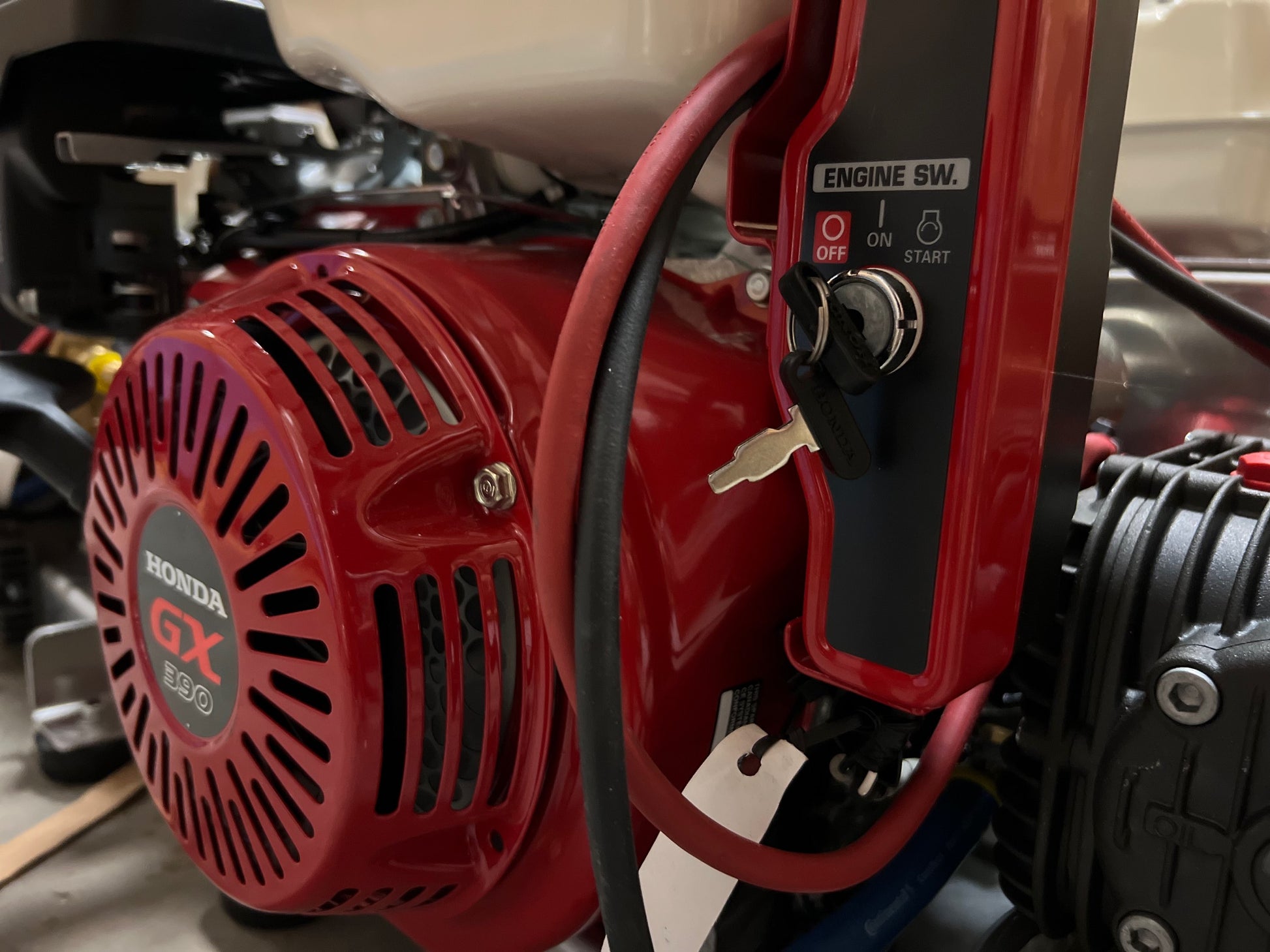 B-K8025HC Bandit 8GPM at 2500PSI Honda GX390 With Comet Pump