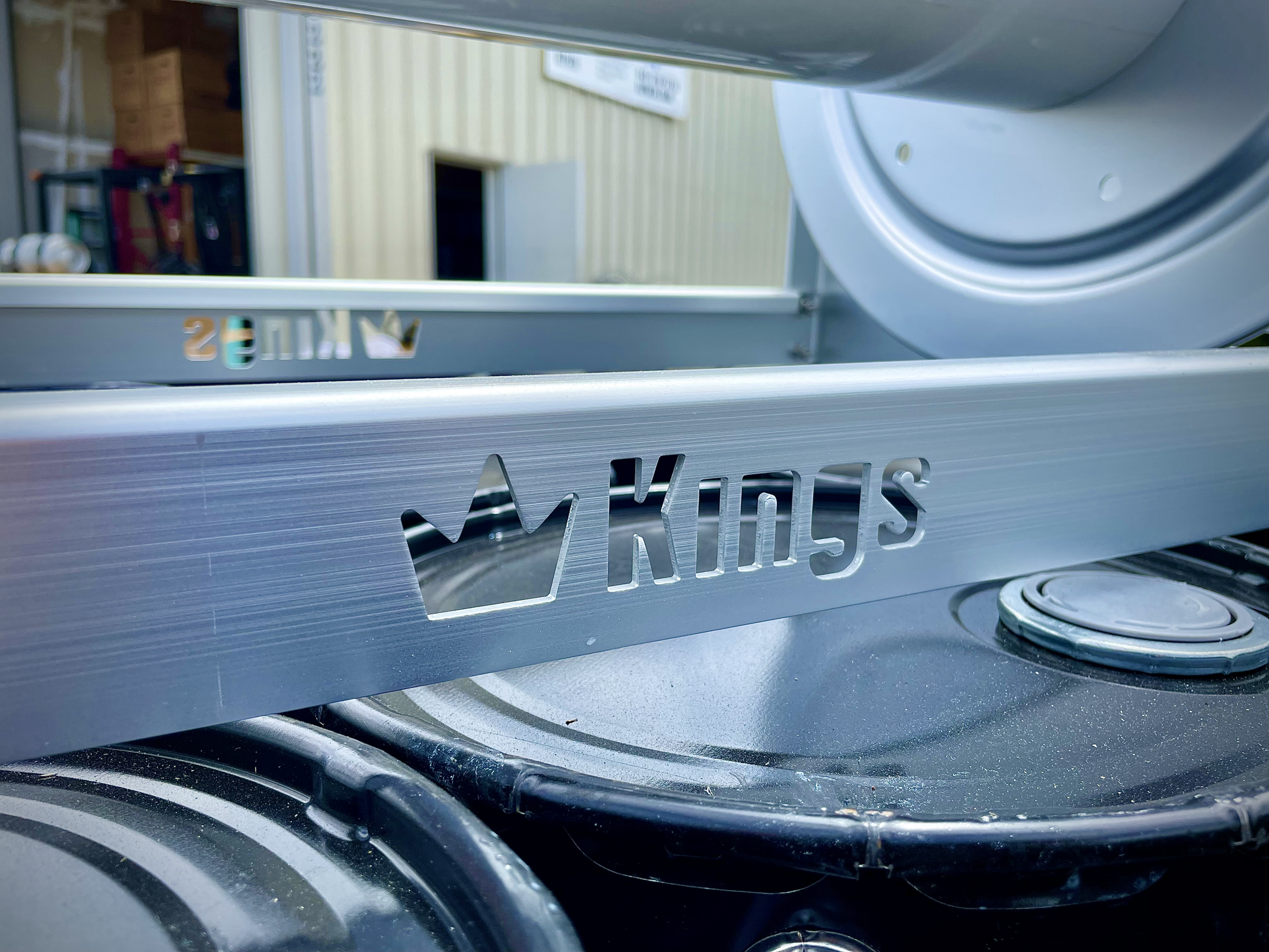 Kings Hose Reel 22in Aluminum Manual Hose Reel