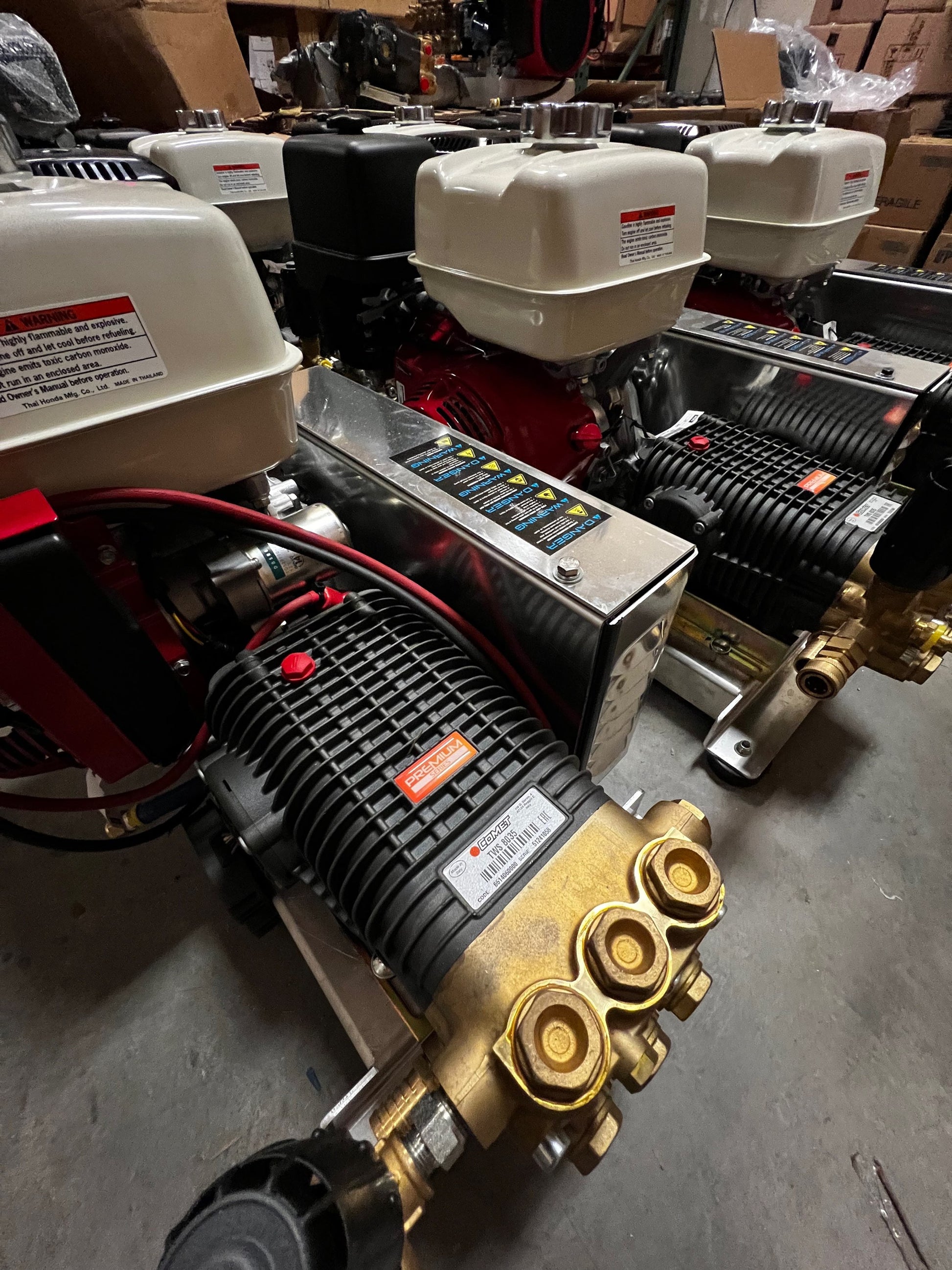 B-K8025HC Bandit 8GPM at 2500PSI Honda GX390 With Comet Pump
