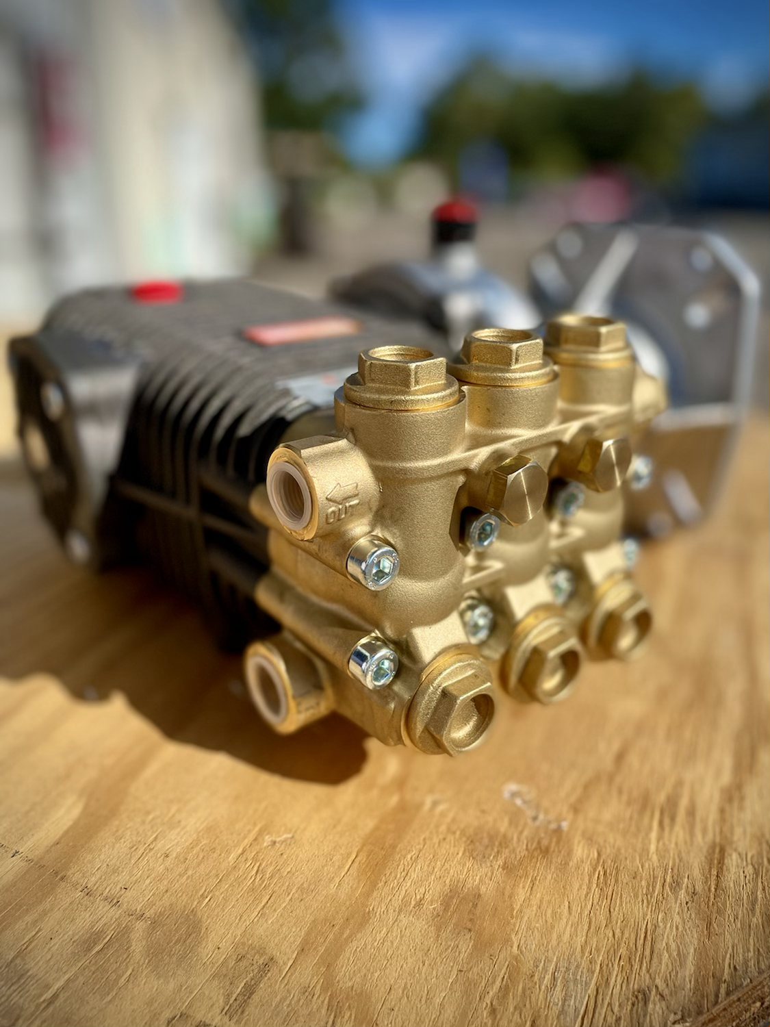 4GPM Comet Pump Gear Box Assembly