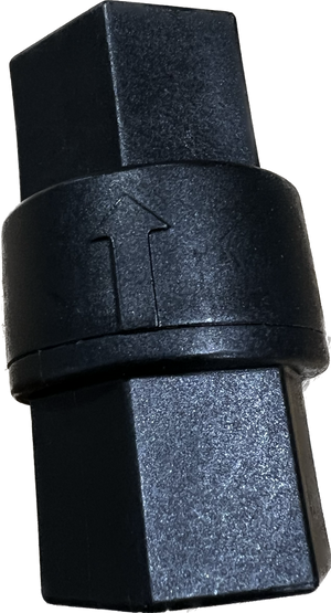 1/2" Check Valve With Hasteloy Spring 1/3lb SMC Poly 22352 *16 1/2" Check Valve With Hasteloy Spring 1/3lb SMC Poly 22352 *16