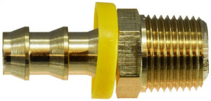 3/8" Push Lock Barb x 1/4" MPT 3/8" Push Lock Barb x 1/4" MPT
