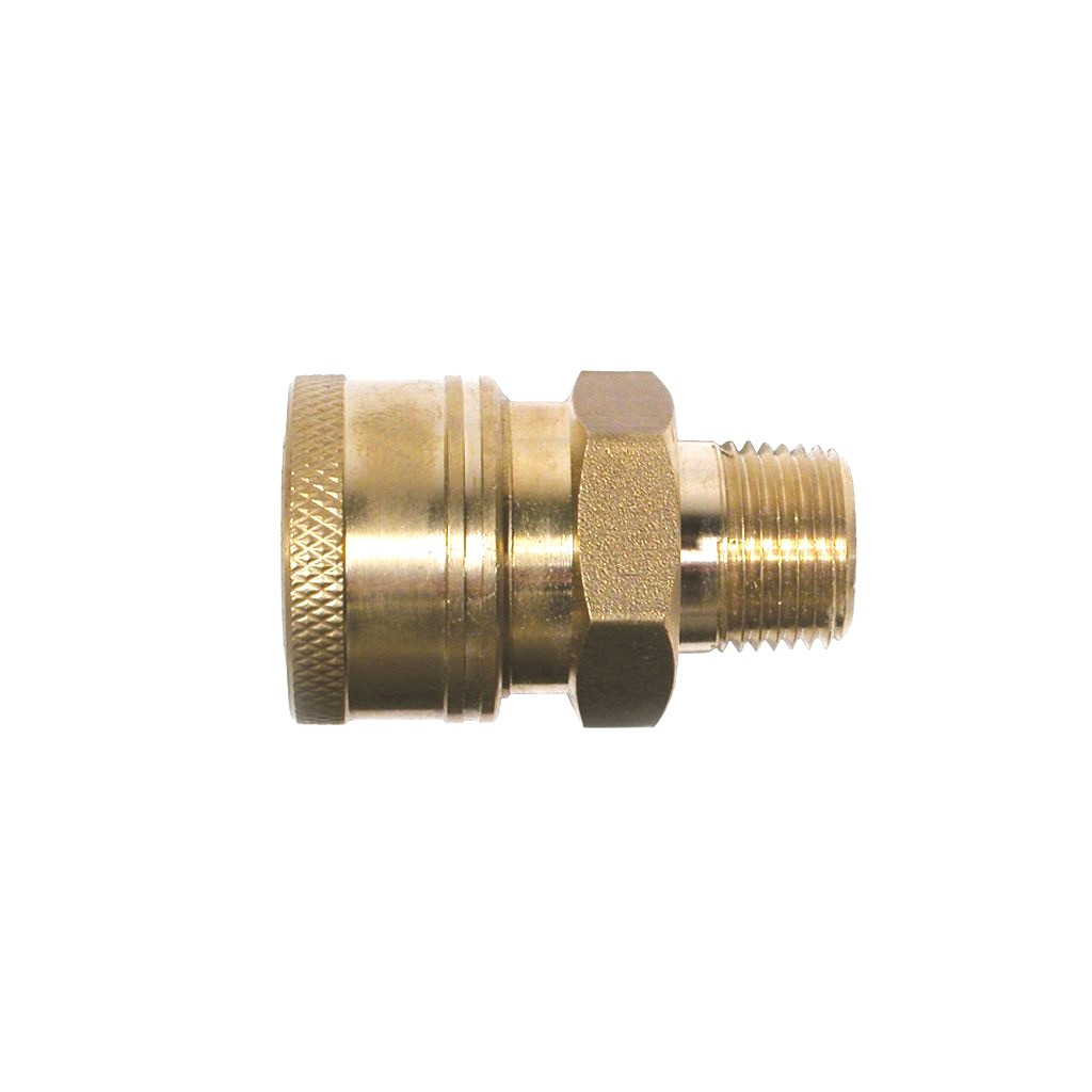 1/4" Female Pipe Thread Brass Quick Coupling Fitting For Pressure Washer Wand Tips - 5000 PSI Max