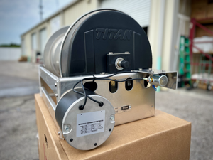 Titan 4322ES 22" Electric Hose Reel Titan 4322ES 22" Electric Hose Reel