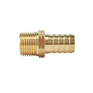 5/8" Barb x 1/2" NPT Brass Barb 5/8" Barb x 1/2" NPT Brass Barb