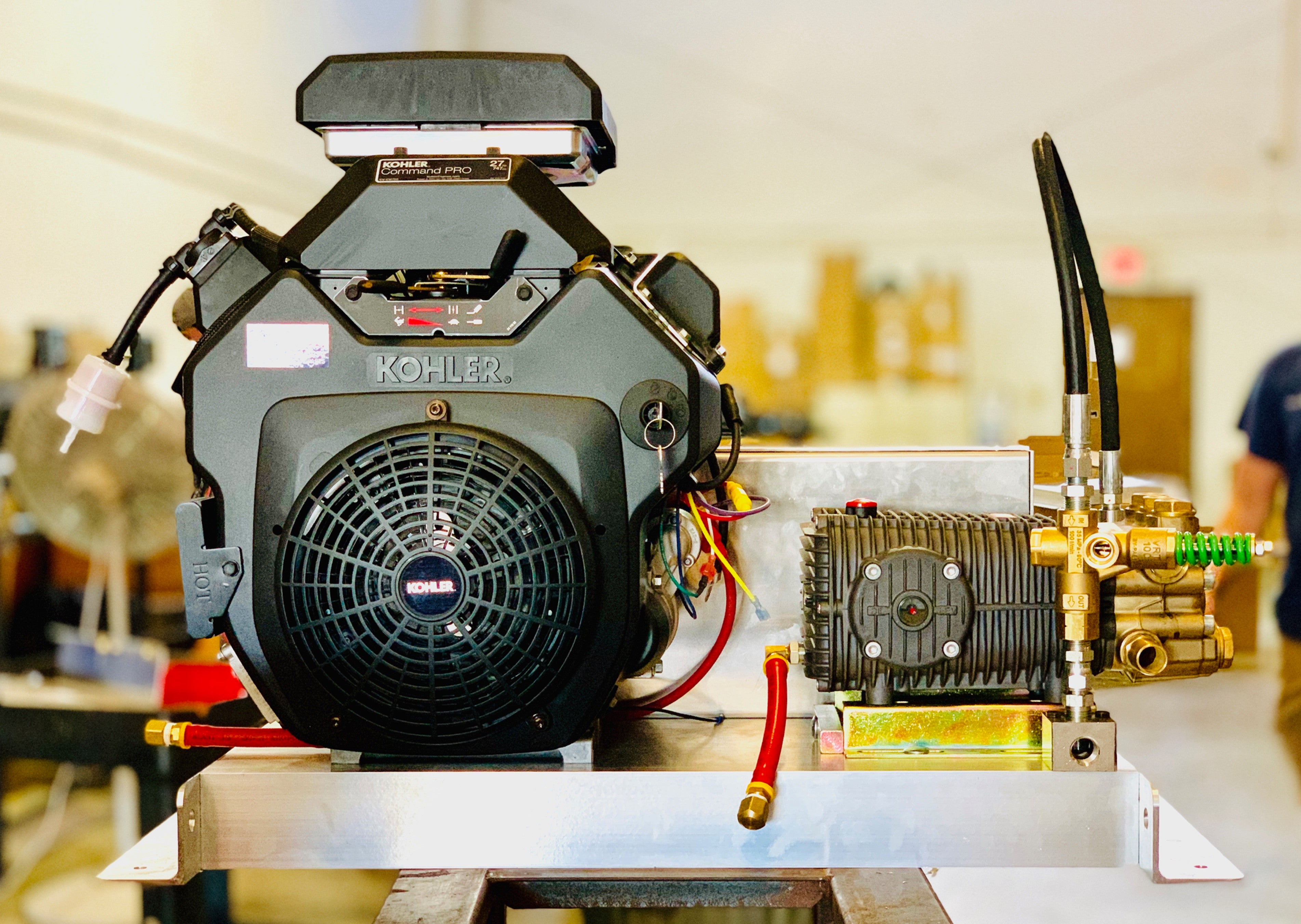 Bandit Belt Drive Pressure Washer 10GPM at 3500PSI Kohler Belt Driven