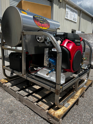 B-SH8035HCS Stainless Steel Bandit Smokin Hot 8GPM at 3500PSI Hot Water Skid B-SH8035HCS Stainless Steel Bandit Smokin Hot 8GPM at 3500PSI Hot Water Skid