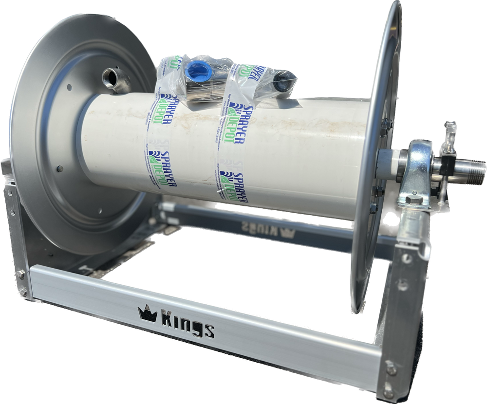 Kings 18" Manual Reel with 1" Stainless Steel Manifold