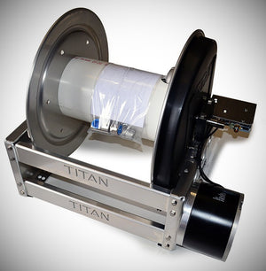 Titan 4312ES 12" Electric Hose Reel Titan 4312ES 12" Electric Hose Reel