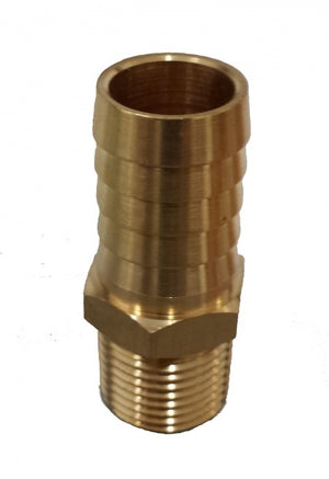 King Nipple 3/4 MPT x 1-1/2 Barb King Nipple 3/4 MPT x 1-1/2 Barb