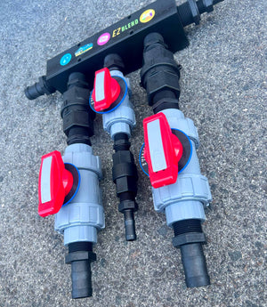 Manatee Mixing System w/ EZ BLEND Block Mount - 1" 3-Way Manatee Mixing System w/ EZ BLEND Block Mount - 1" 3-Way