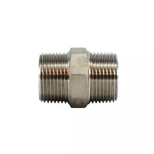 3/4" 304 SS HEX NIPPLE 3/4" 304 SS HEX NIPPLE
