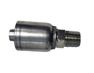1/2" hose x 3/8" M Pipe Solid Crimp AJ08-06MP 1/2" hose x 3/8" M Pipe Solid Crimp AJ08-06MP