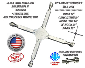 XForce Stainless Steel Performance 4 Tip Bar for Whisper Wash Surface Cleaner XForce Stainless Steel Performance 4 Tip Bar for Whisper Wash Surface Cleaner