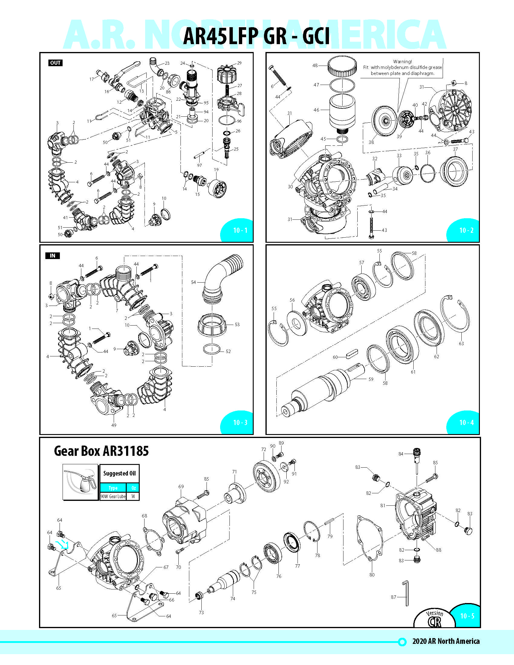 AR60 Parts Breakdown