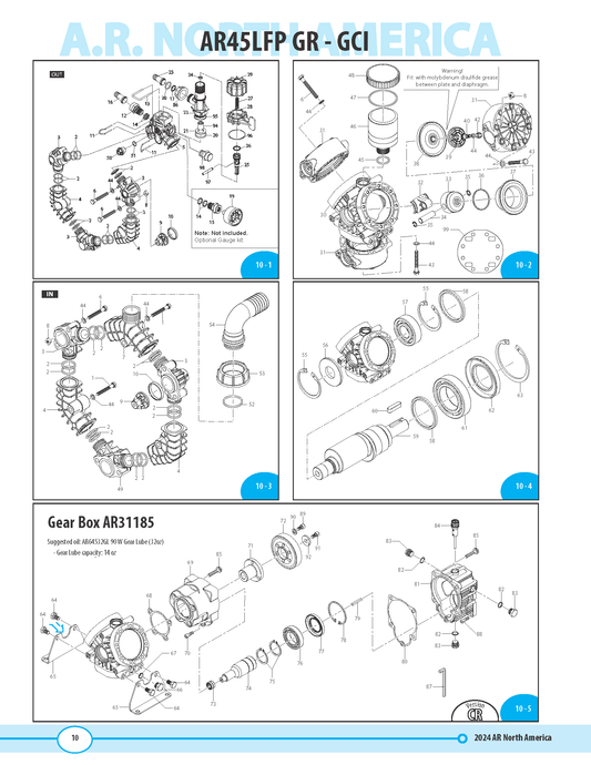 NEW - AR45 Parts Breakdown (2024)