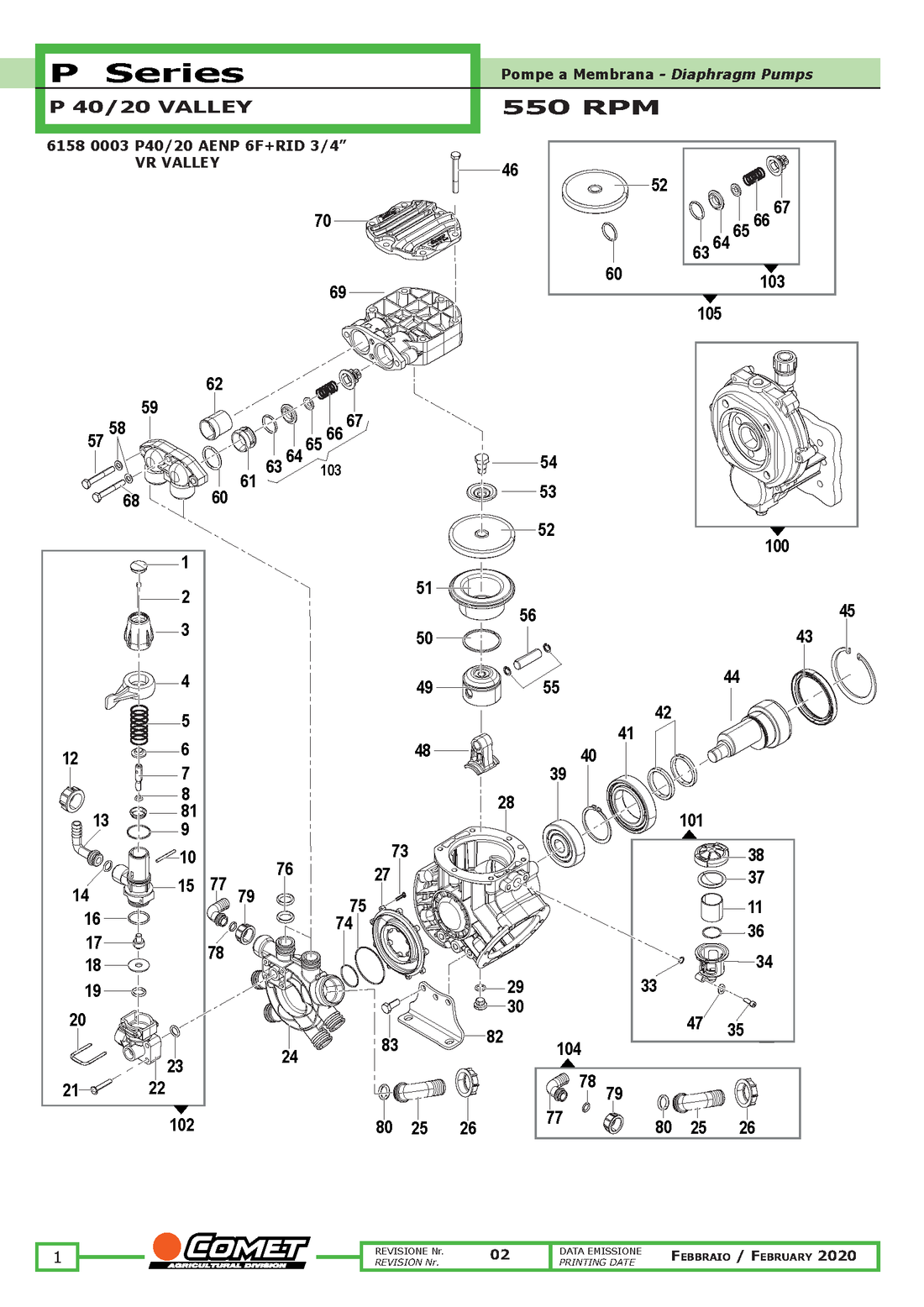 P40 Parts Breakdown