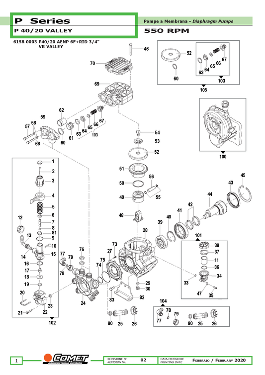 P40 Parts Breakdown