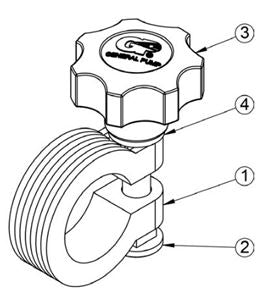 GP Brake Repair Kit for DHRA Hose Reels