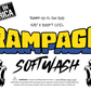 Rampage 5/8" Yellow 300' softwash hose with crimped ends