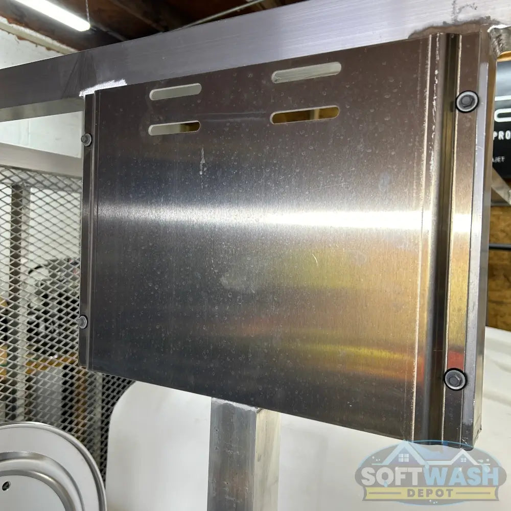 16 x 12" Aluminum Soft Washing Manifold Mounting Plate