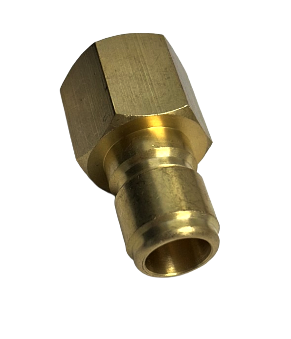 1/2" FPT Brass Plug