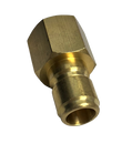 1/2" FPT Brass Plug