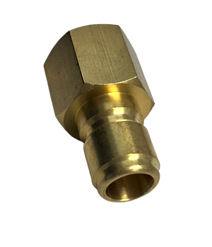 1/2" FPT Brass Plug
