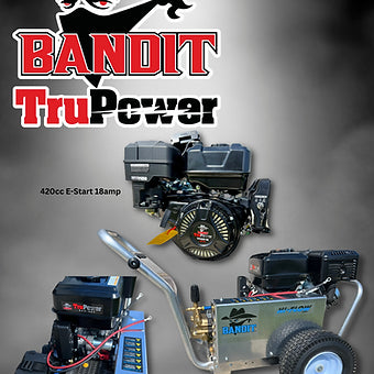 B-4040TPC Bandit 4GPM at 4000PSI E-Start Bandit TruPower With Comet Pump