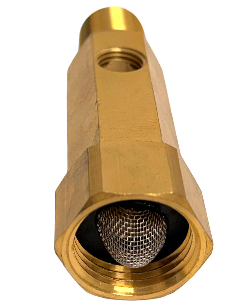 3/4 FGH x 3/8MPT Brass Inlet Fitting