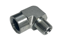 3/8" MPT x 1/2" FPT 90° Steel Street Elbow