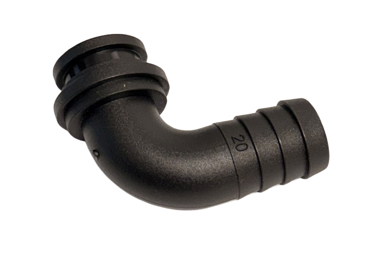 P40 Outlet Elbow Coupling Ø20 - G1” 2801.0110 #77